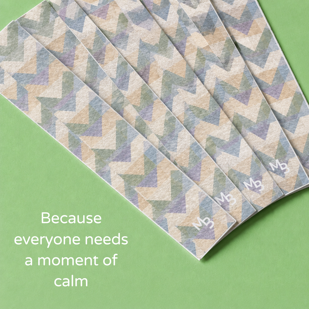 5 Pack Stress and Anxiety Relief Sensory Tranquil Flow Calm Strips